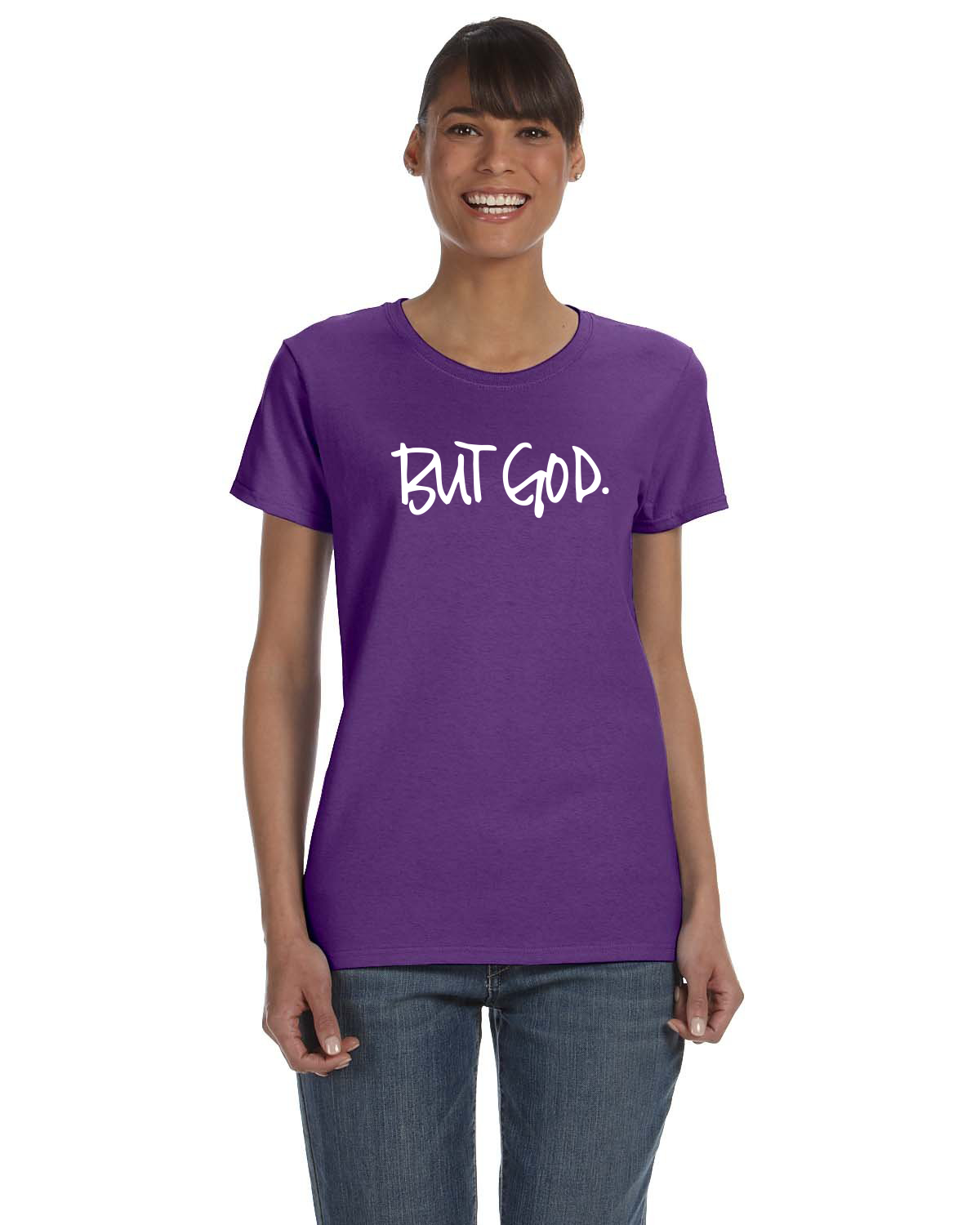 Purple But God t-shirt