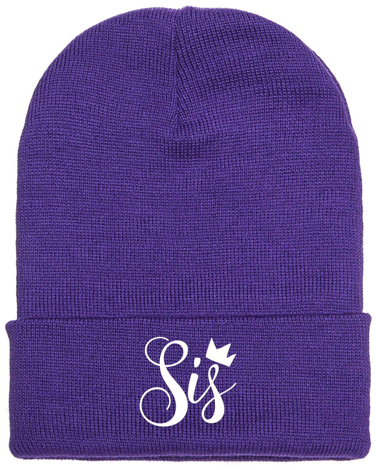 Purple Sistahs In Spirit beanie