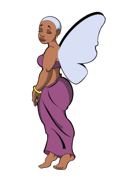 Sistahs In Spirit butterfly mascot